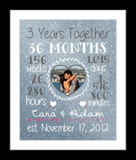 1 Yr Anniversary Gift Ideas For Her
 Any 3 Year Anniversary Gift 3 Year Wedding Anniversary