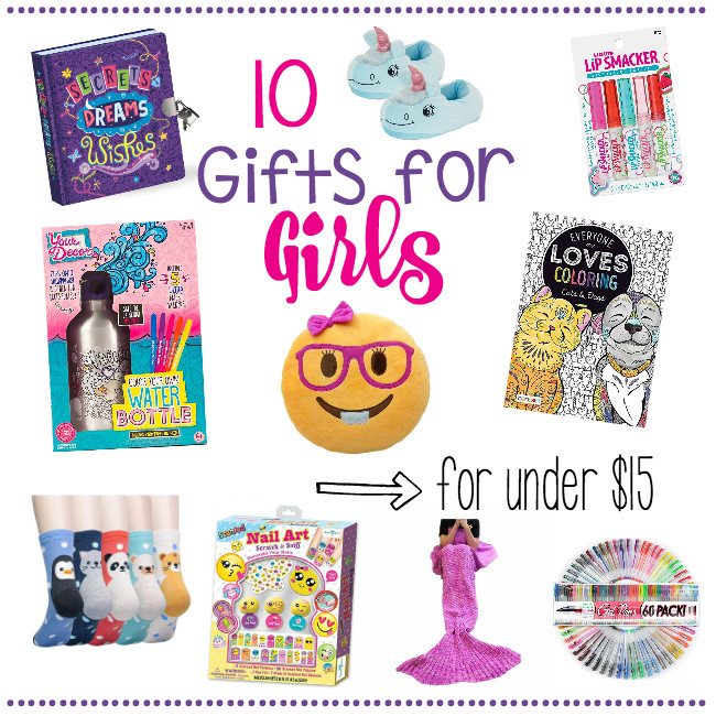 10 Year Girl Birthday Gift Ideas
 10 Gifts for Girls for Under $15 – Fun Squared