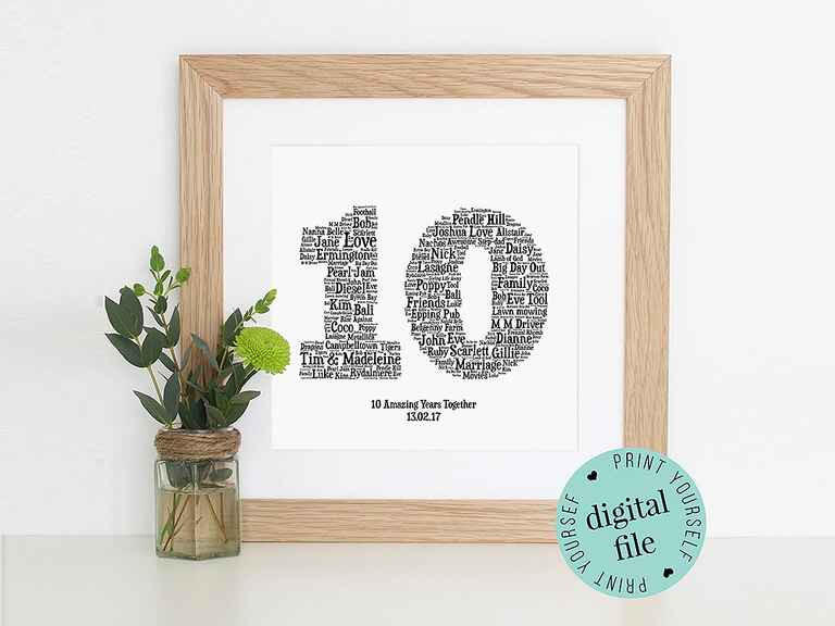 10 Year Wedding Anniversary Gift Ideas For Couple
 10 Year Anniversary Gift Ideas