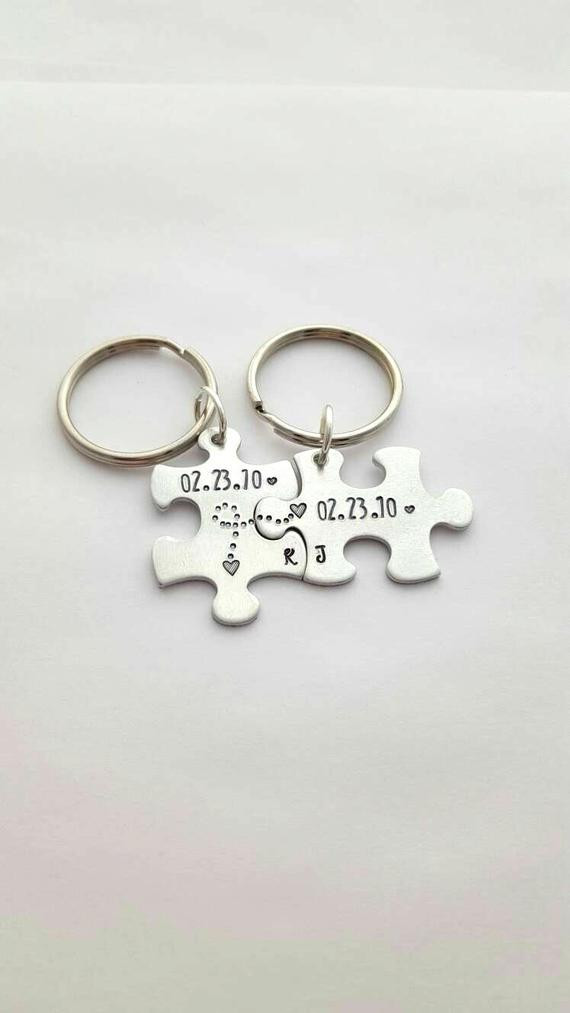 10 Year Wedding Anniversary Gift Ideas For Couple
 10 Year Anniversary Gift Anniversary Puzzle by CaliGirlCustoms
