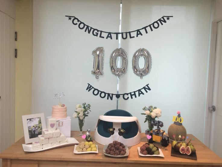 100Th Day Anniversary Gift Ideas
 In Korea we celebrate 100th day anniversary called "백일