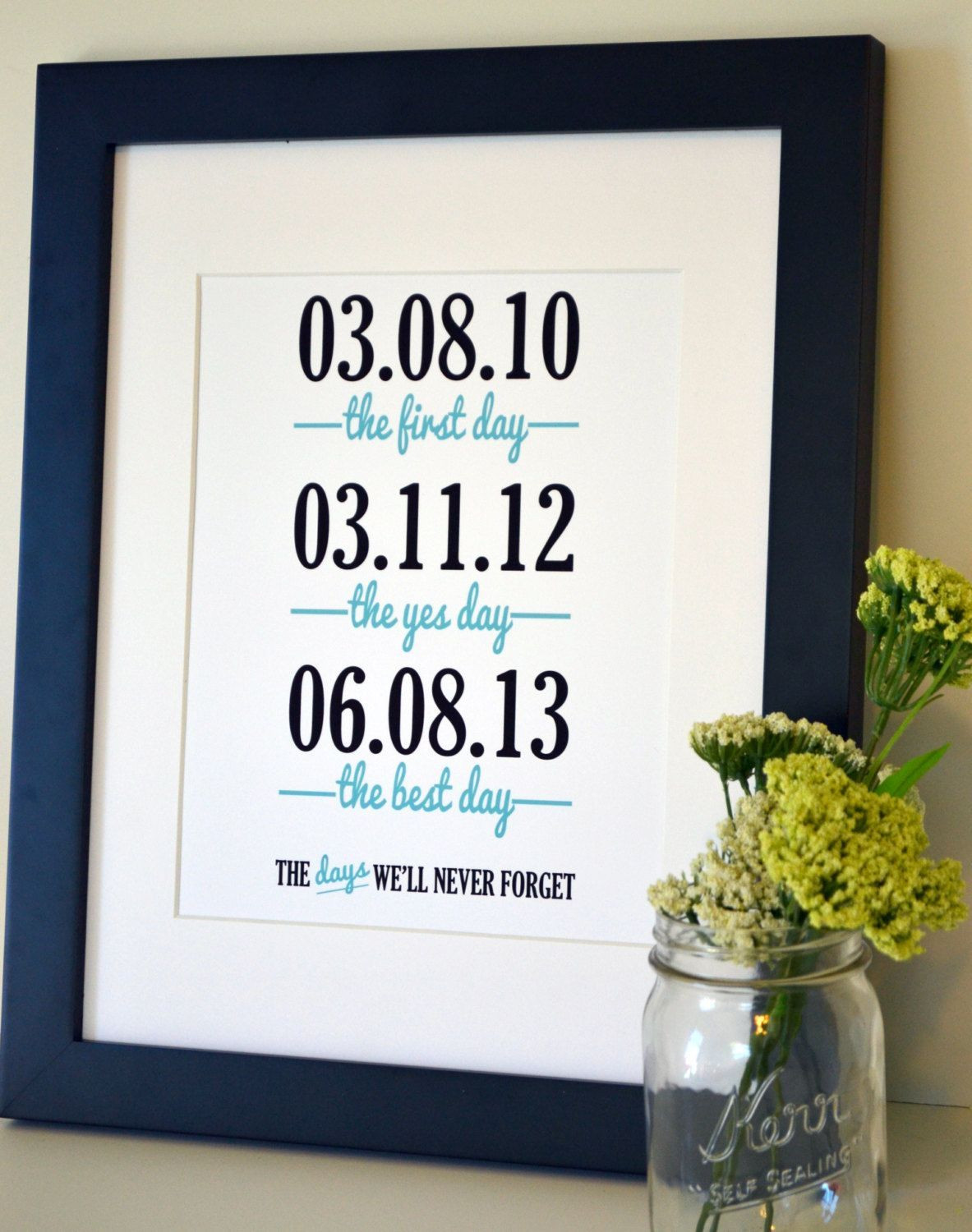 10Th Anniversary Gift Ideas For Husband
 Gift for husband 11x14 print Anniversary t Wedding