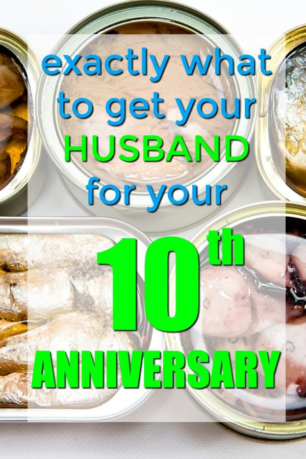 10Th Anniversary Gift Ideas
 100 Traditional Tin 10th Anniversary Gifts for Him