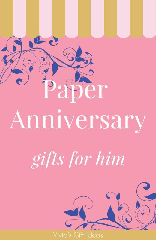 12Th Anniversary Gift Ideas Modern
 25 Paper Anniversary Gift Ideas for Him