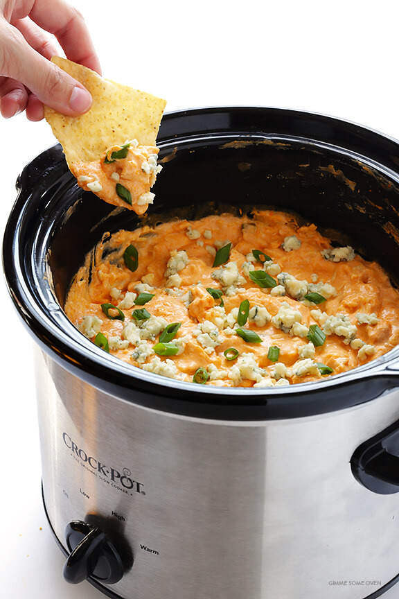 14 Easy Slow Cooker Appetizers
 Slow Cooker Buffalo Chicken Dip