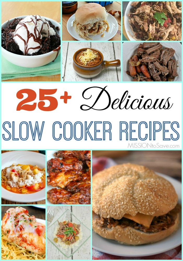 14 Easy Slow Cooker Appetizers
 25 Delicious Slow Cooker Recipes Appetizers Main Dish