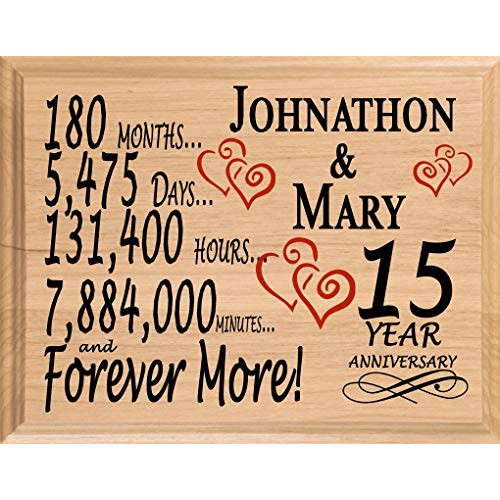 15 Year Anniversary Gift Ideas For Couples
 15th Year Wedding Anniversary Gift Amazon