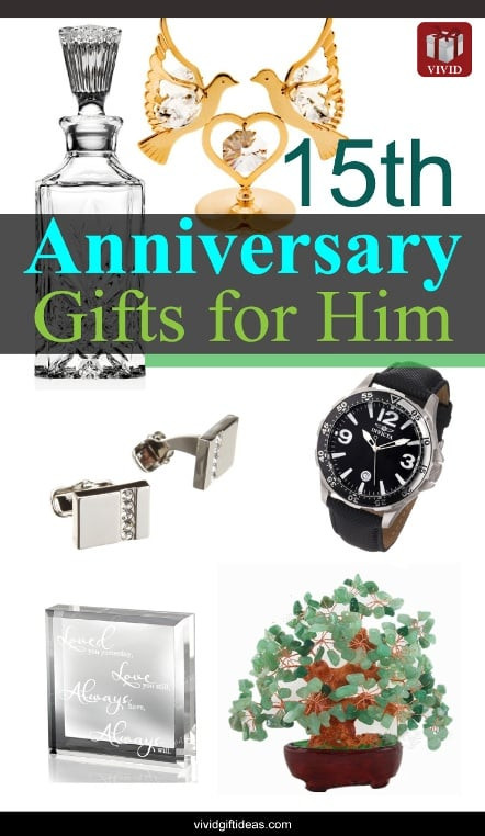 15Th Wedding Anniversary Gift Ideas
 15th Wedding Anniversary Gift Ideas for Men