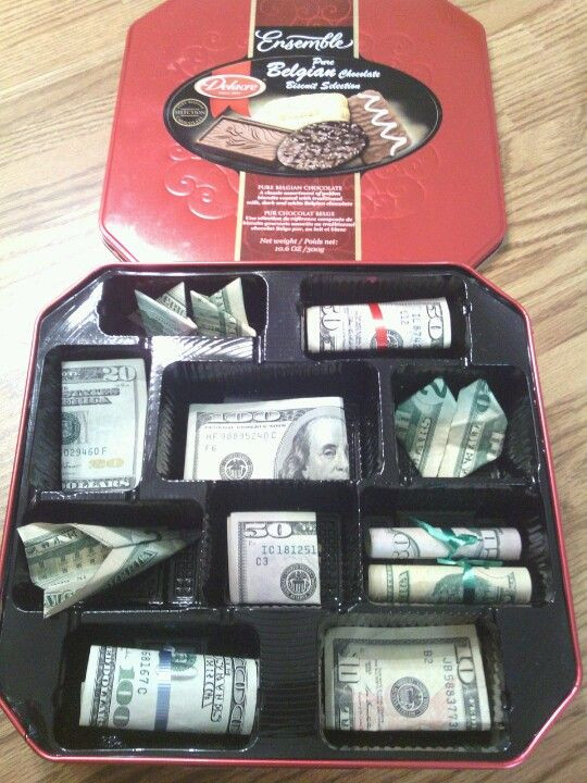 16Th Birthday Gift Ideas For Boys
 Sweet 16 BOY style $500 bucks in a cookie tin
