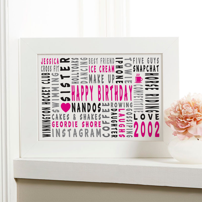 16th Birthday Gifts For Her
 16th Birthday Personalised Gifts For Her