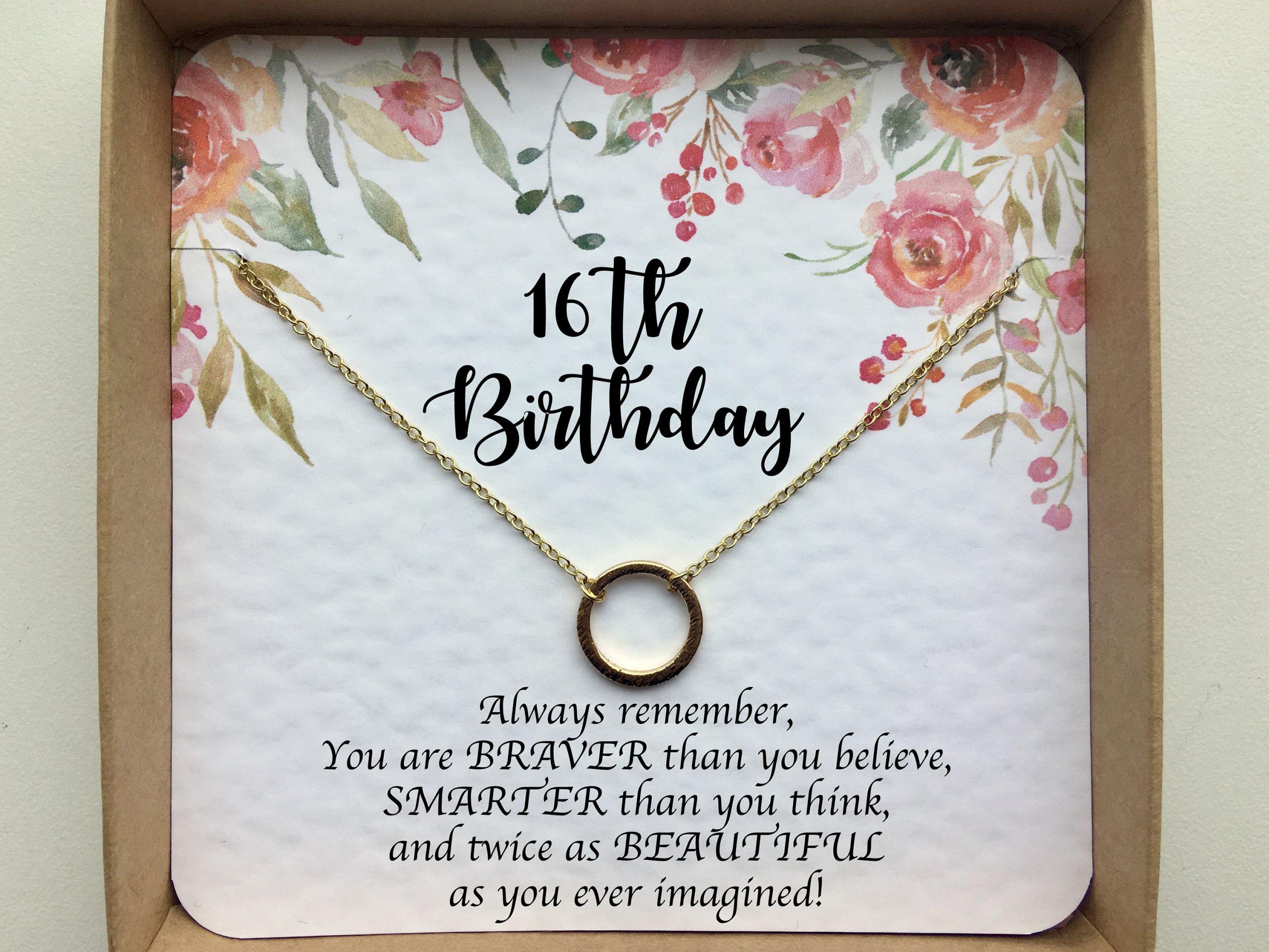 16th Birthday Gifts For Her
 16th birthday t girl Sweet 16 t Sweet 16 necklace