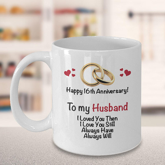 16Th Wedding Anniversary Gift Ideas
 16th Anniversary Gift Ideas for Husband 16th Wedding