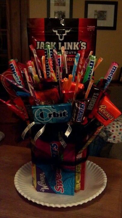 17Th Birthday Gift Ideas
 Candy Bouquet i made for my daughter for her 17th Birthday
