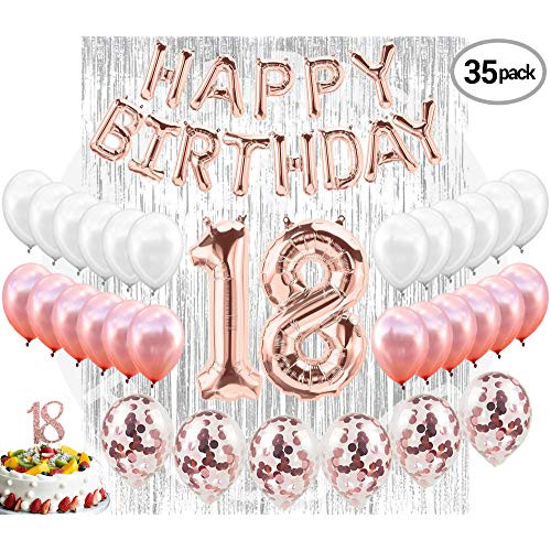 18 Birthday Decorations
 Happy 18th Birthday Decorations Amazon
