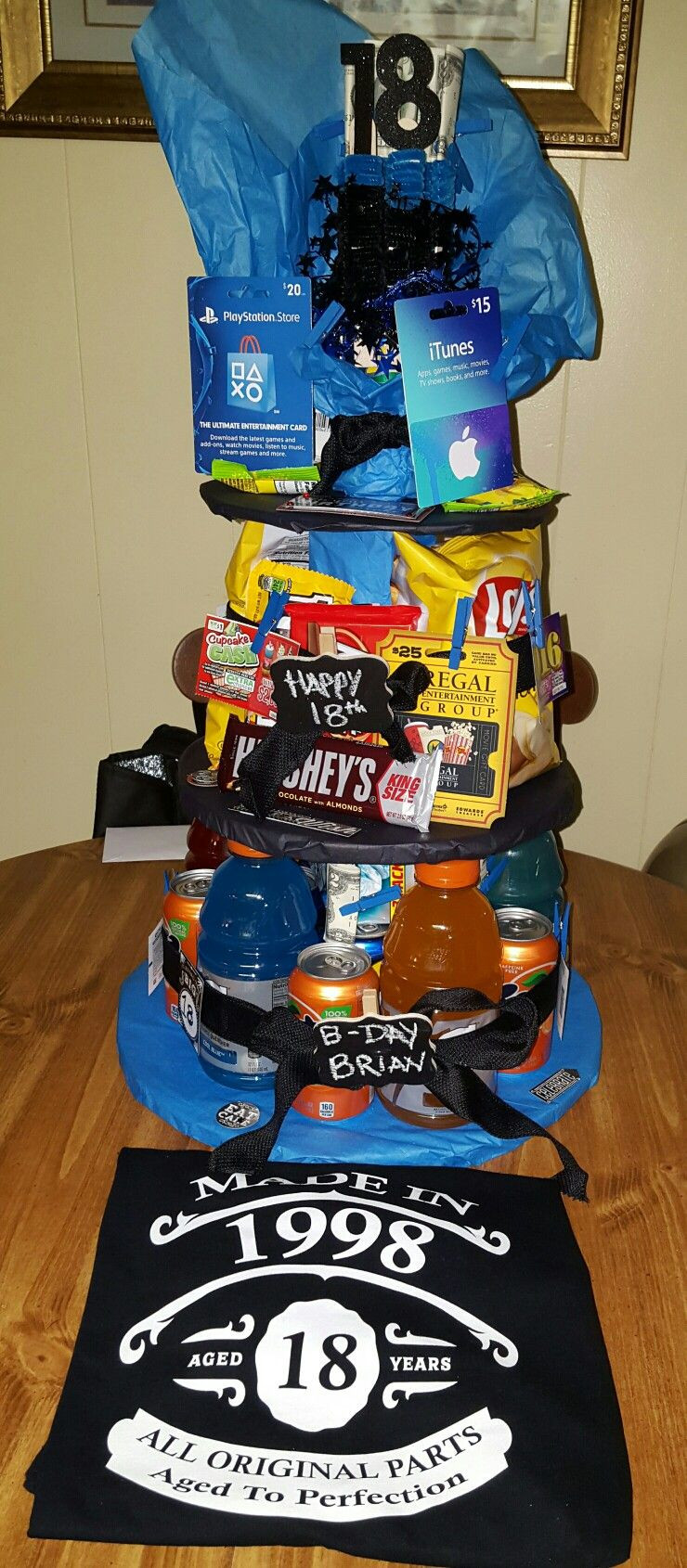 18Th Birthday Gift Ideas For Boys
 My son s 18th birthday t …