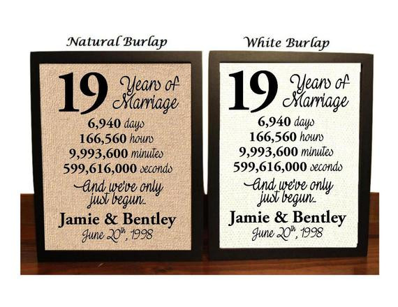 19 Year Anniversary Gift Ideas For Her
 19th Anniversary 19 Year Anniversary 19th Anniversary Gift