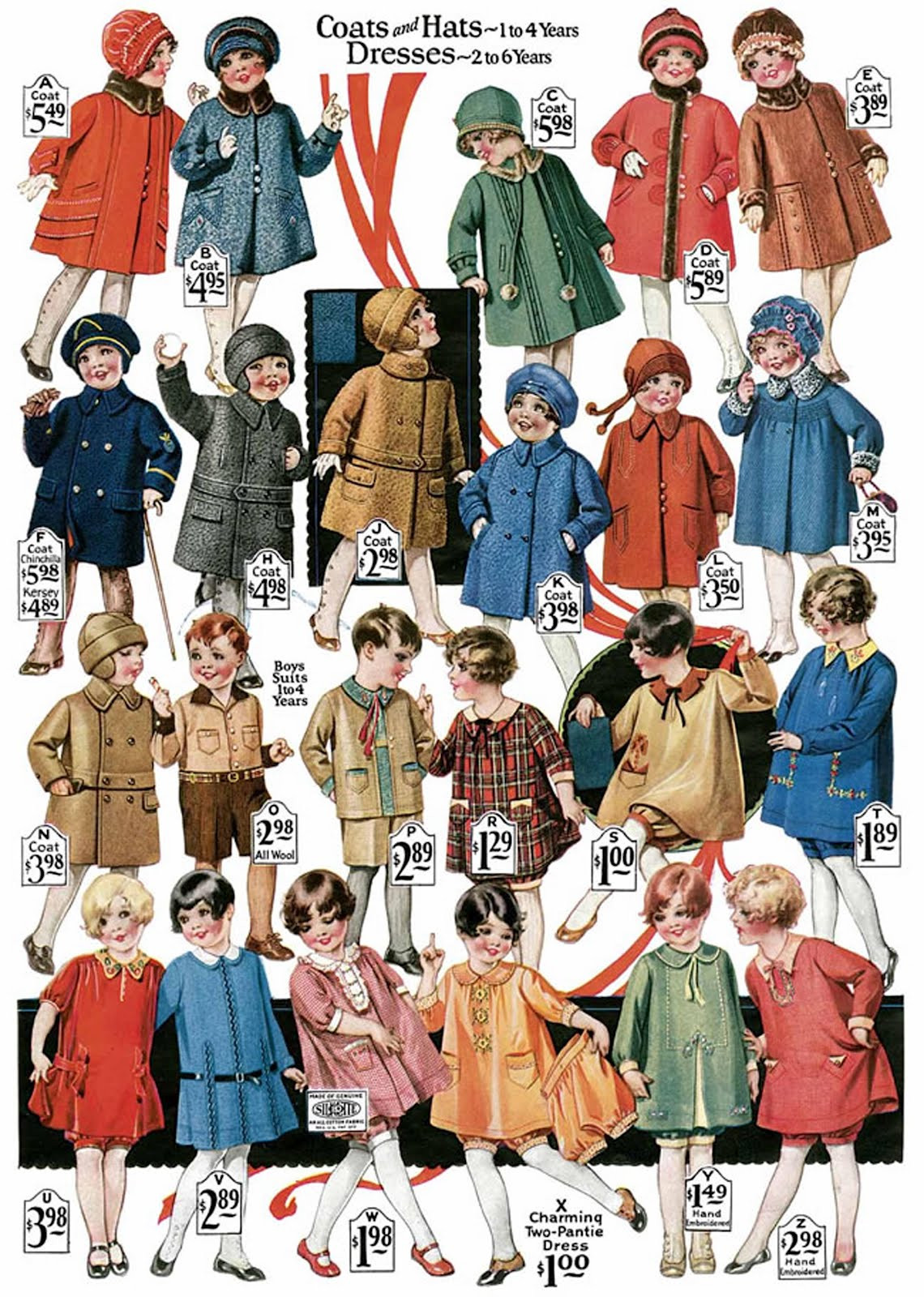 1920S Kids Fashion
 FREE ViNTaGE DiGiTaL STaMPS Free Vintage Image