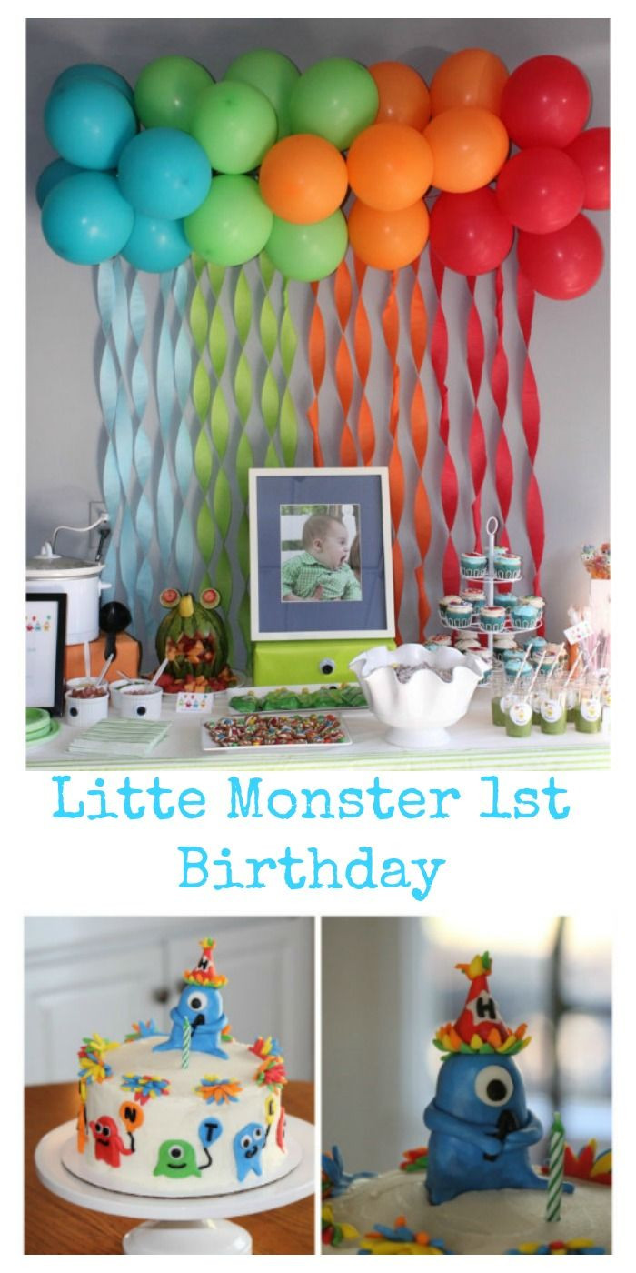 1st Birthday Decor
 Hunter s first birthday couldn t have gone any better The