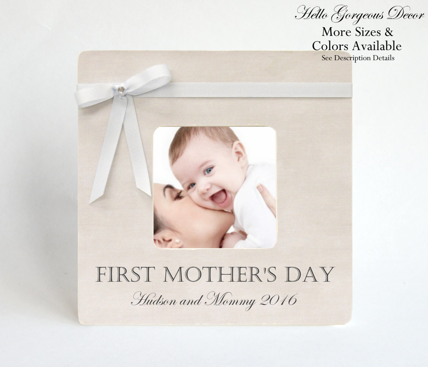 1St Mother Day Gift Ideas
 Mother s Day Gift FIRST MOTHER S DAY Picture Frame To