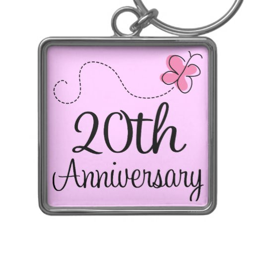 20Th Anniversary Gift Ideas
 20th Anniversary Gift Silverplated Key Holder Keychains