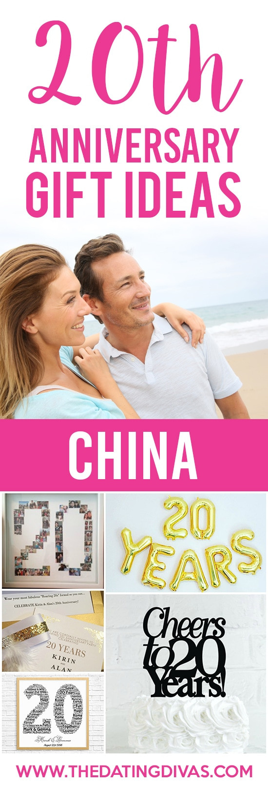 20Th Anniversary Gift Ideas
 Anniversary Gifts By Year for Spouses From The Dating Divas