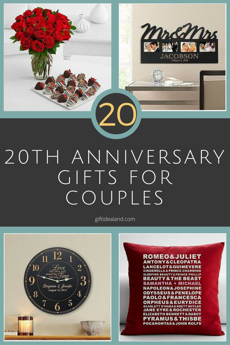20Th Wedding Anniversary Gift Ideas
 31 Good 20th Wedding Anniversary Gift Ideas For Him & Her