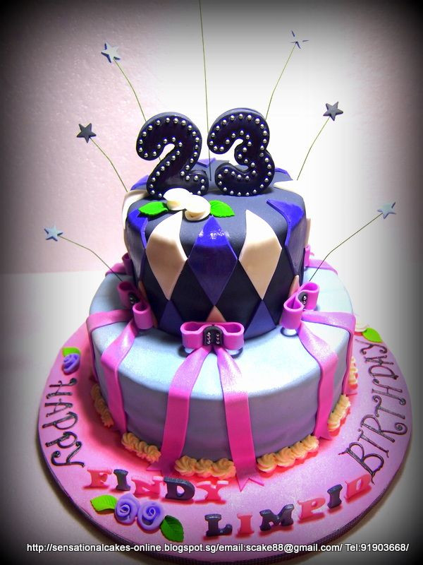 23rd Birthday Party Ideas
 Gallery For 23rd Birthday Cake Ideas For Her