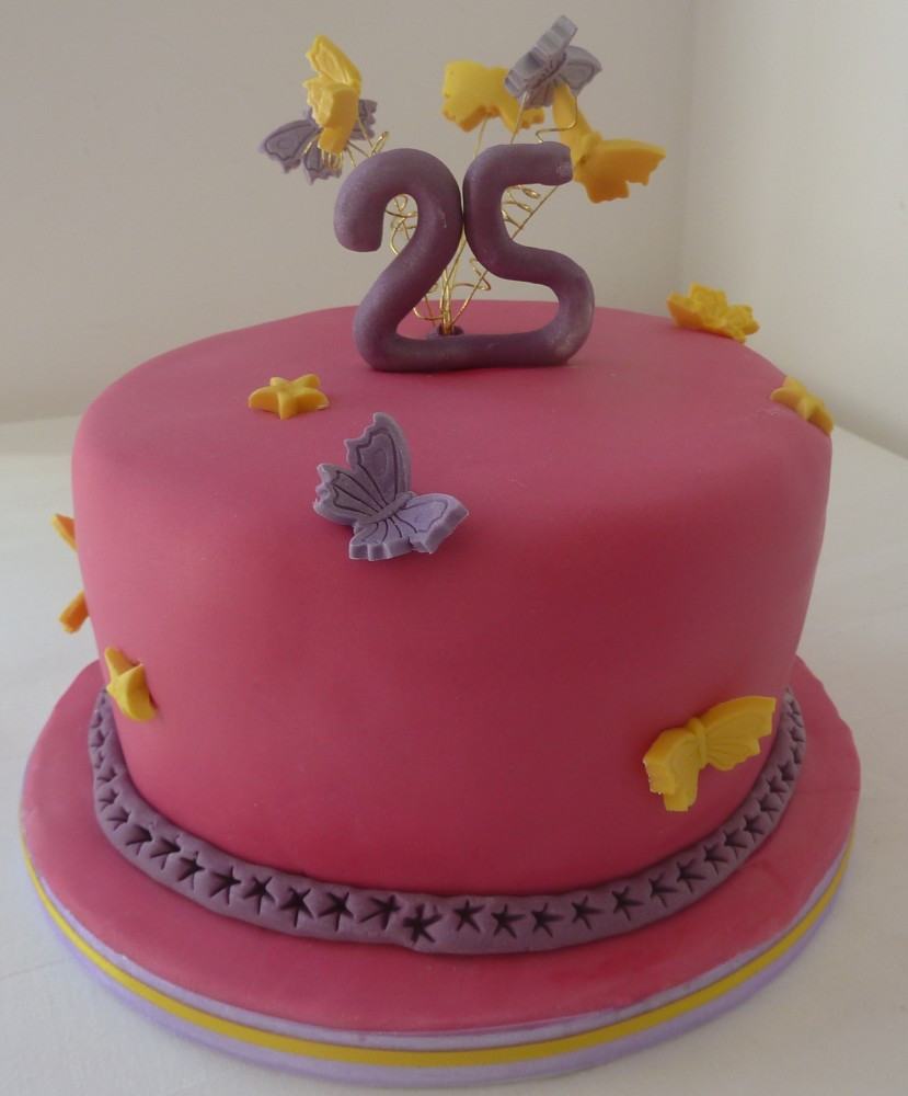 25 Birthday Cake
 25th Birthday Cake