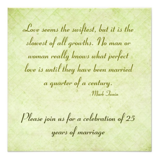 25 Years Of Marriage Quotes
 Anniversary Celebration Quotes QuotesGram