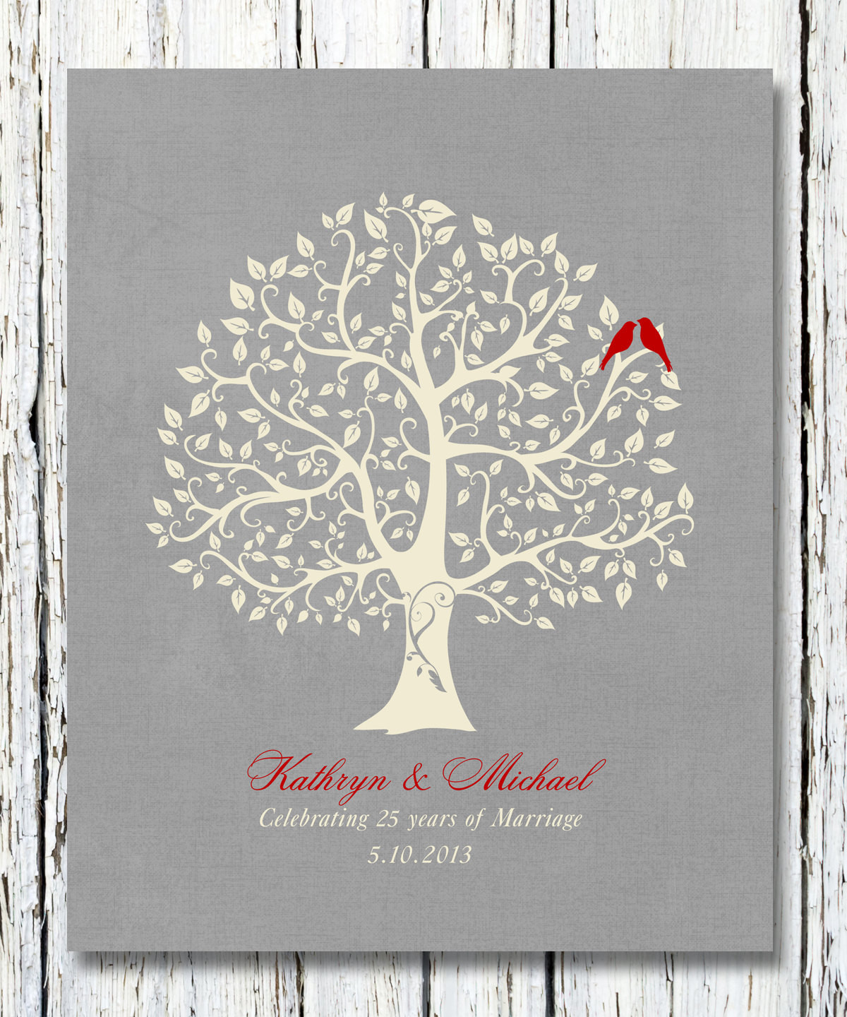 25Th Wedding Anniversary Gift Ideas
 Personalized 25th Silver Wedding Anniversary Gift Special
