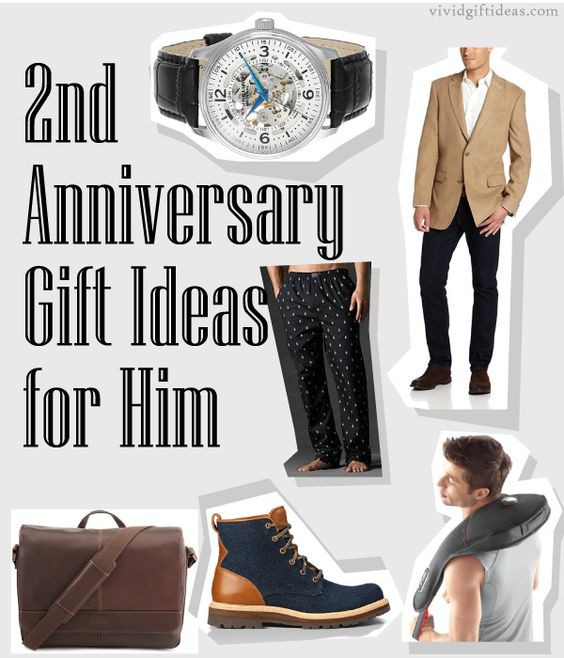 2Nd Year Anniversary Gift Ideas For Him
 2nd Anniversary Gifts For Husband