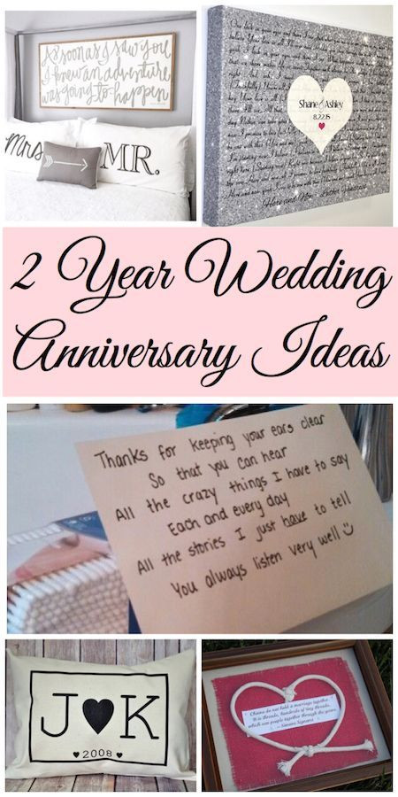 2Nd Year Anniversary Gift Ideas For Husband
 2 Year Anniversary Gift Ideas