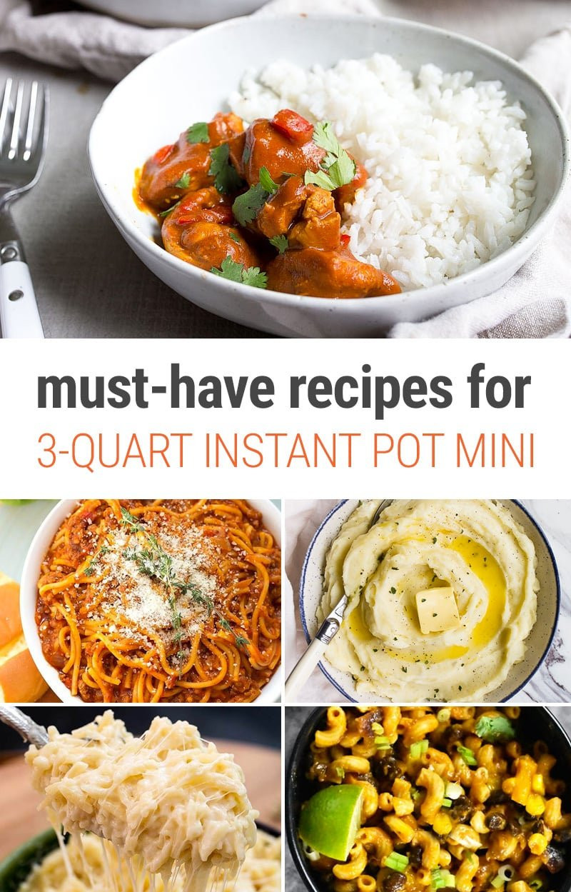 3 Quart Instant Pot Recipes
 12 Must Have Instant Pot Mini Recipes 3 Quart Instant