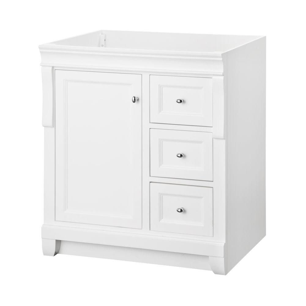 30 Inch Bathroom Vanity Cabinet
 Home Decorators Collection Naples 30 inch W x 21 75 inch D