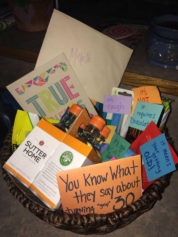 30Th Birthday Gift Ideas For Girlfriend
 My best friend sent this to me for my 30th birthday Best