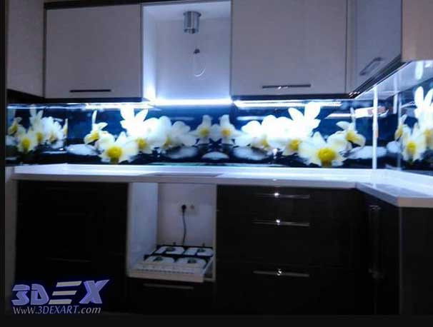 3D Kitchen Backsplash
 3D backsplash panel the best solution for kitchen