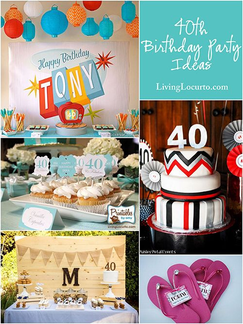 40th Birthday Party Ideas For Women
 10 Amazing 40th Birthday Party Ideas