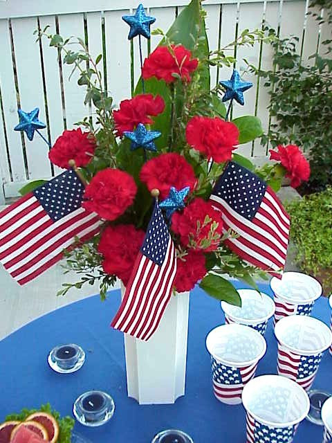 4th Of July Centerpiece Ideas
 Hugs and Keepsakes 4th OF JULY DECORATING IDEAS