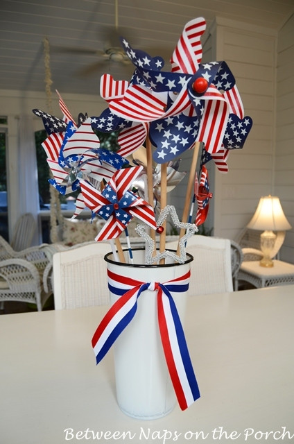 4th Of July Centerpiece Ideas
 Make an Easy Centerpiece or Table Decoration the 4th of July