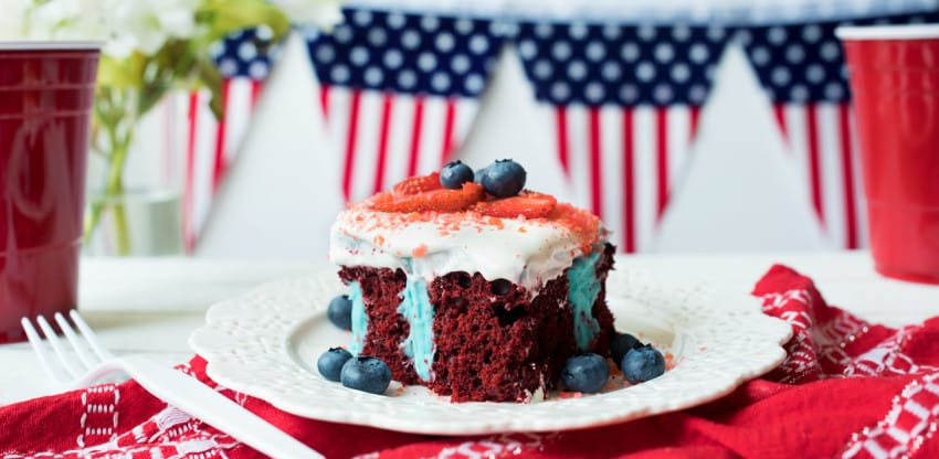 4Th Of July Poke Cake
 Learn To Make Delicious Fourth July Fireworks Poke Cake