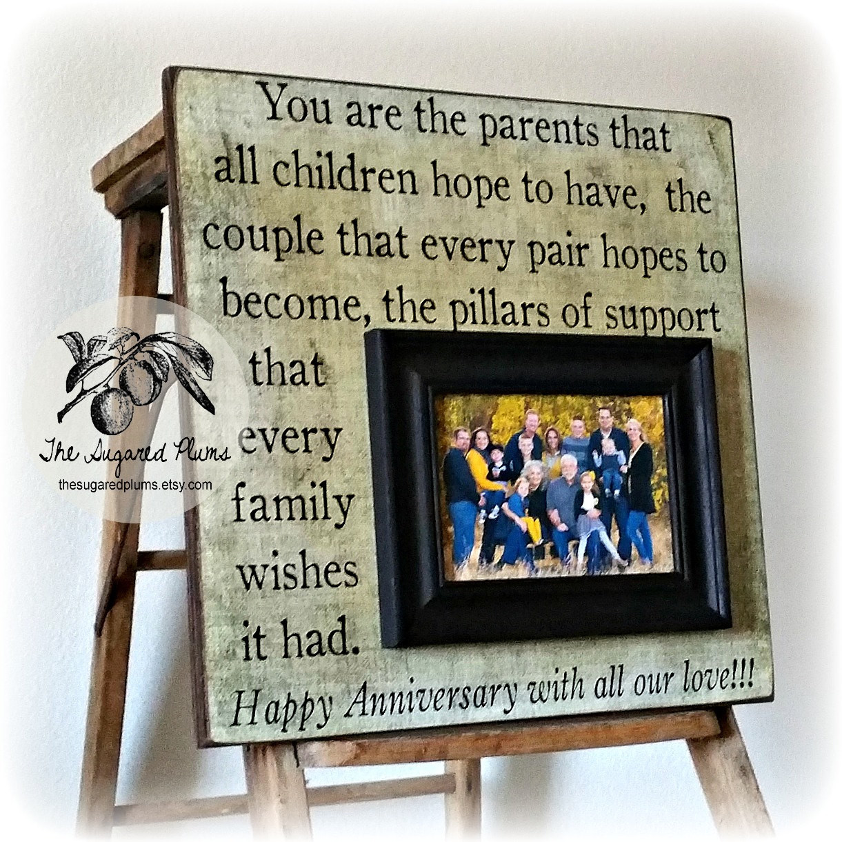 50 Anniversary Gift Ideas For Parents
 Parents Anniversary Gift 50th Anniversary Gifts You are the
