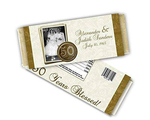 50th Wedding Anniversary Favors
 Amazon 50th Wedding Anniversary Party Favor Candy