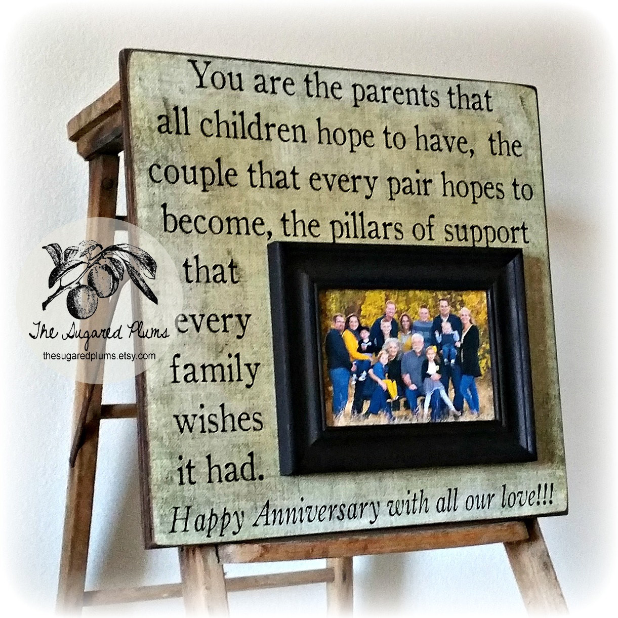 50Th Wedding Anniversary Gift Ideas For Parents
 Parents Anniversary Gift 50th Anniversary Gifts You are the