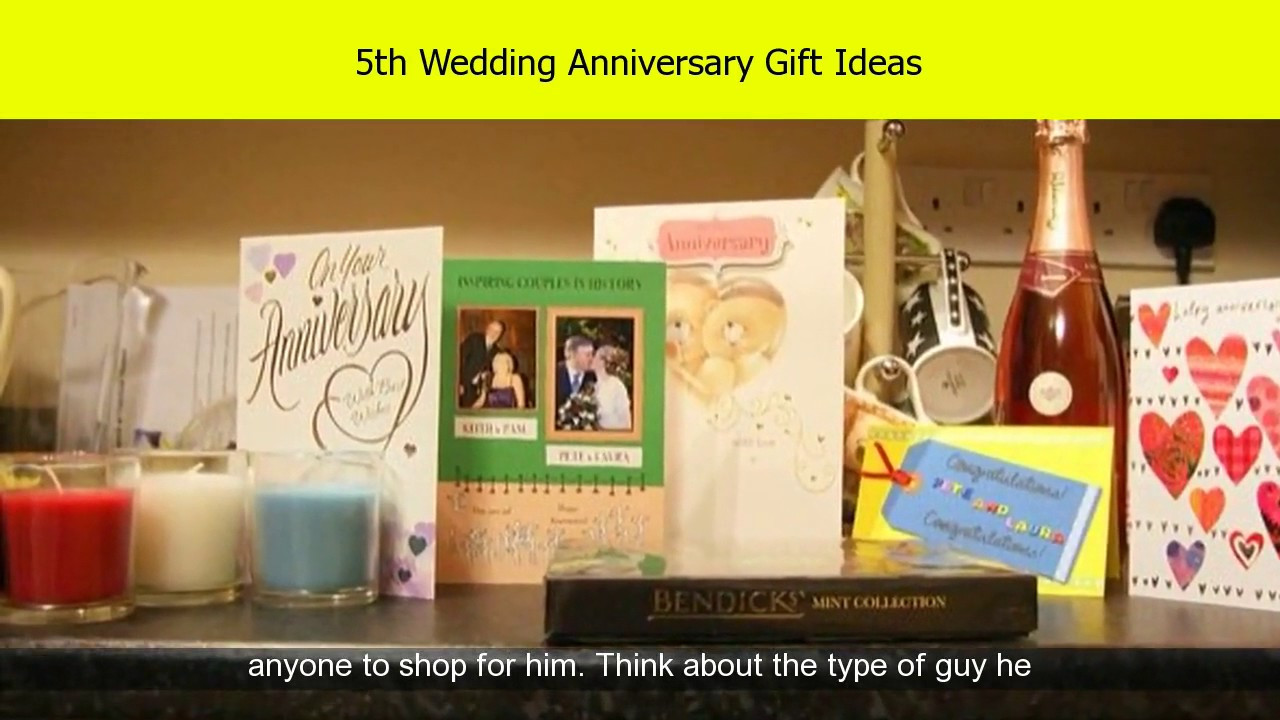 5Th Wedding Anniversary Gift Ideas For Him
 5th Wedding Anniversary Wood Gift Ideas For Him