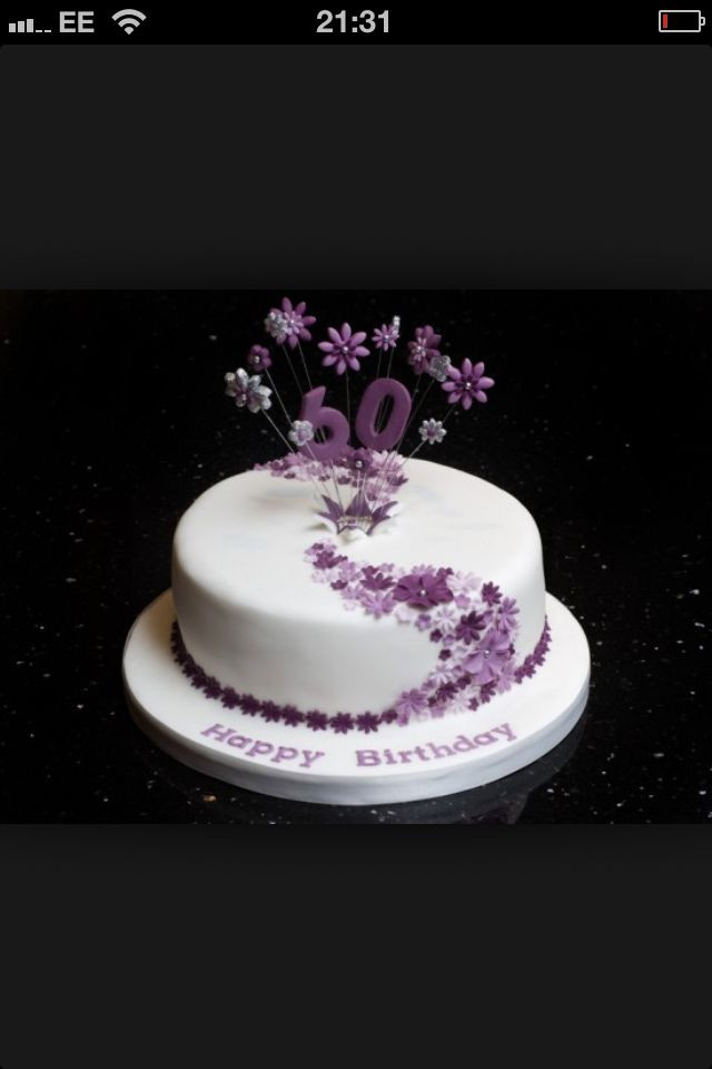 60th Birthday Cake Decorations
 Cake ideas 80th birthdays in 2019