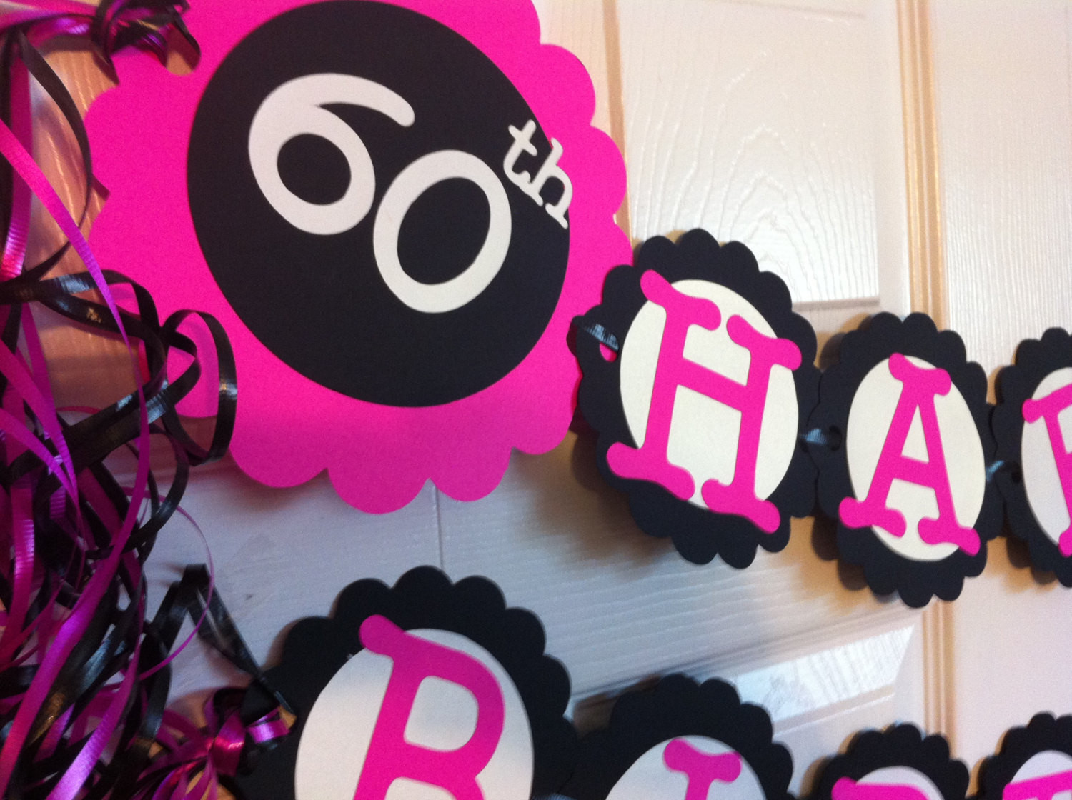60th Birthday Decorations
 60th Birthday Decorations Personalization Available