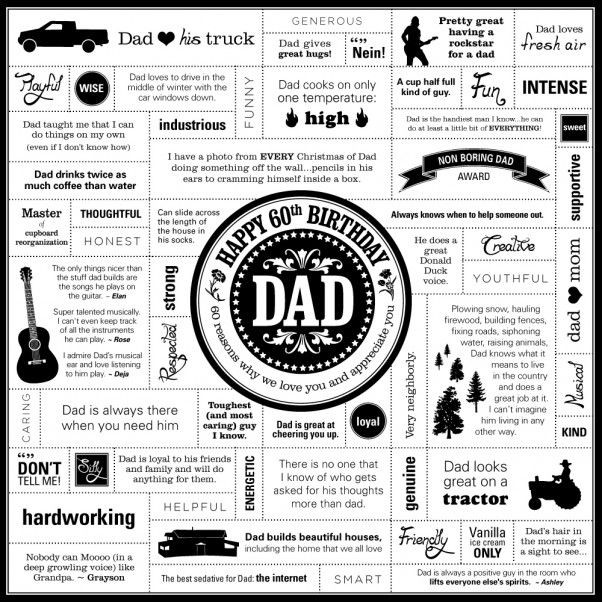 60th Birthday Gift Ideas For Dad
 Deja Engel Design Happy 60th Birthday Dad