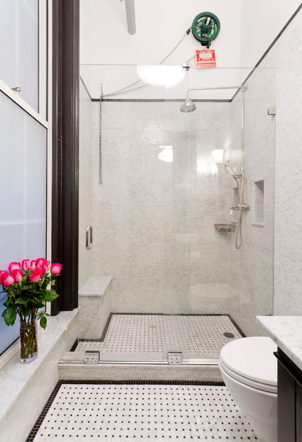 6X8 Bathroom Design
 Tribeca Bathroom Remodel Modern Bathroom New York