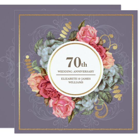 70Th Wedding Anniversary Gift Ideas
 70th Wedding Anniversary Party Invitations