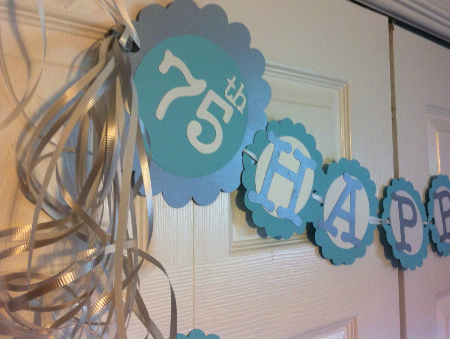 75th Birthday Party Decorations
 75th Birthday Decorations Personalization Available